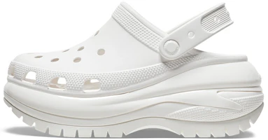 Crocs Classic Mega Crush Clog 'White' 207988-100 Crocs Classic Mega Crush Clog 'White' 207988-100