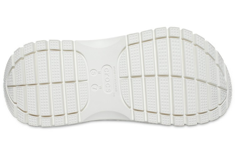 Details for Crocs Classic Mega Crush Zoccoli ''Bianchi'' 207988-100