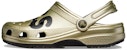 크록스 클래식 메탈릭 로고 클로그 골드 메탈릭 210803-797