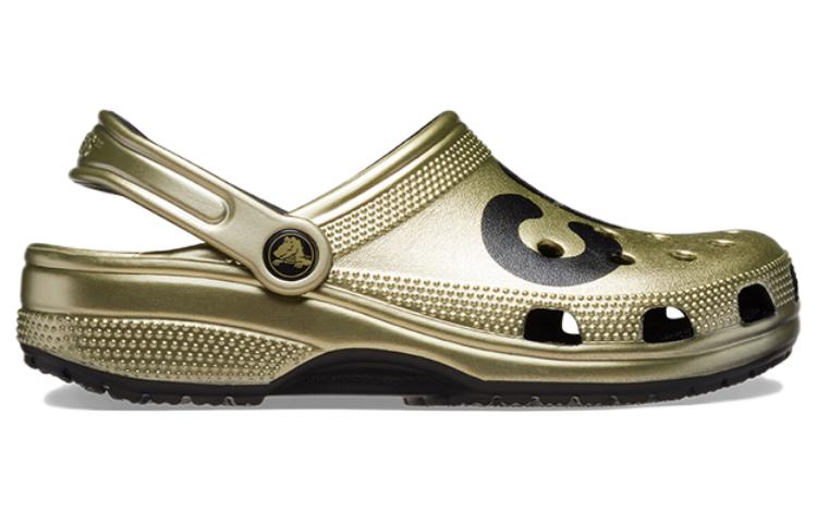 Order クロックス クラシック メタリック ロゴ クロッグ ゴールド メタリック 210803-797