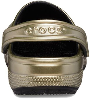 크록스 클래식 메탈릭 로고 클로그 골드 메탈릭 210803-797 Shop 크록스 클래식 메탈릭 로고 클로그 골드 메탈릭 210803-797