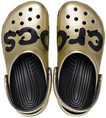 크록스 클래식 메탈릭 로고 클로그 골드 메탈릭 210803-797 Sizing 크록스 클래식 메탈릭 로고 클로그 골드 메탈릭 210803-797