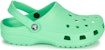 Crocs Classic Outdoor Selipar Sukan Hijau Tumit Rata 10001-3U3