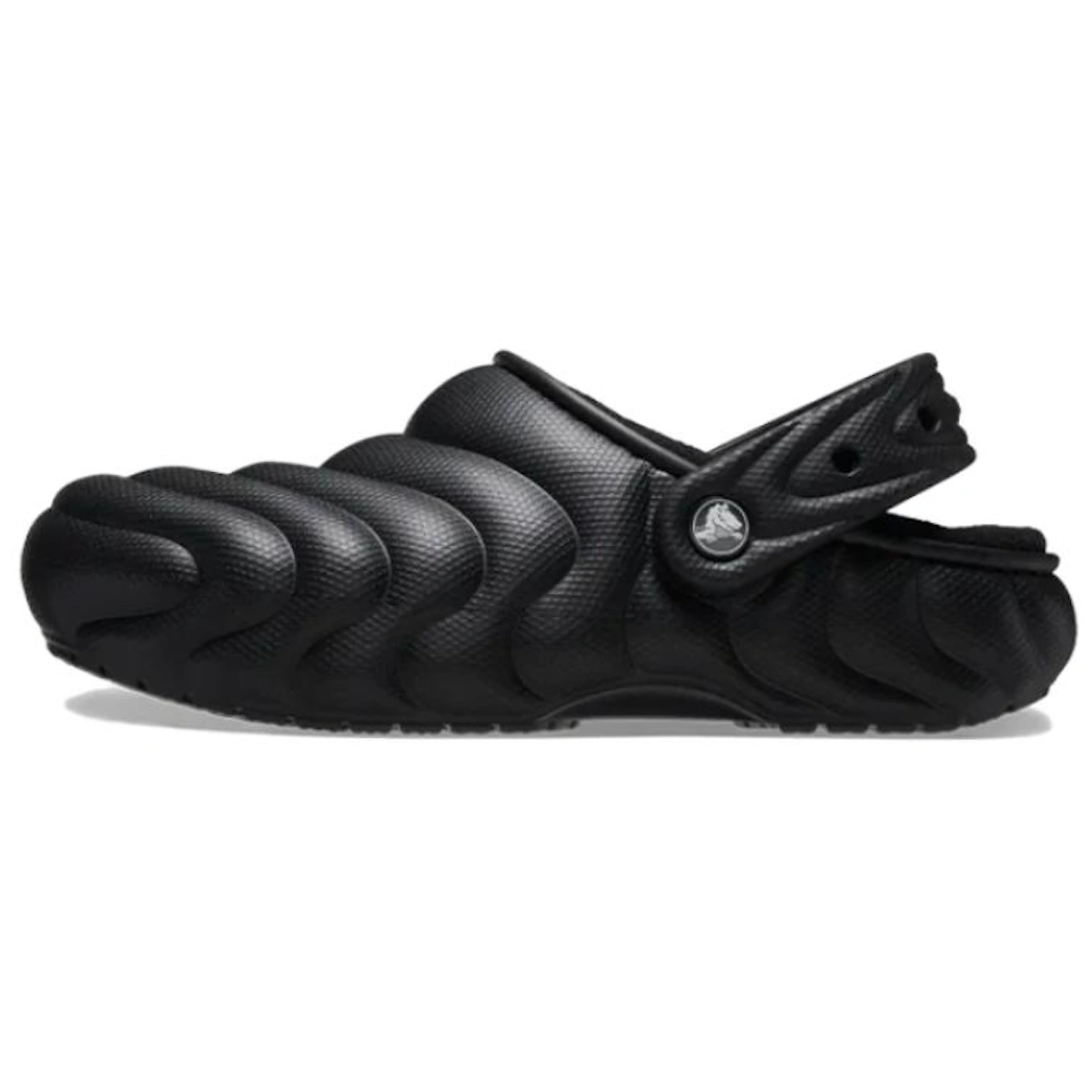Crocs Classic Overpuff Lined Clog Black