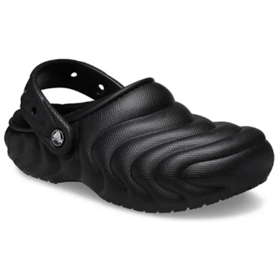 Crocs Classic Overpuff Lined Clog Black