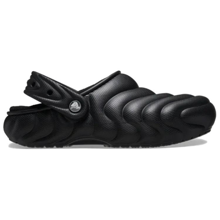 Lookbook Crocs Classic Overpuff Lined Clog Hitam 210059-001