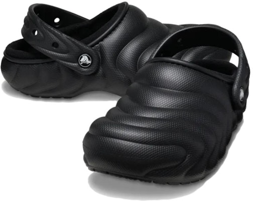 Crocs Classic Overpuff Lined Clog Black 210059-001 Shop Crocs Classic Overpuff Lined Clog Black 210059-001