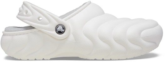 Crocs Classic Overpuff Lined Clog White 210059-100 Crocs Classic Overpuff Lined Clog White 210059-100