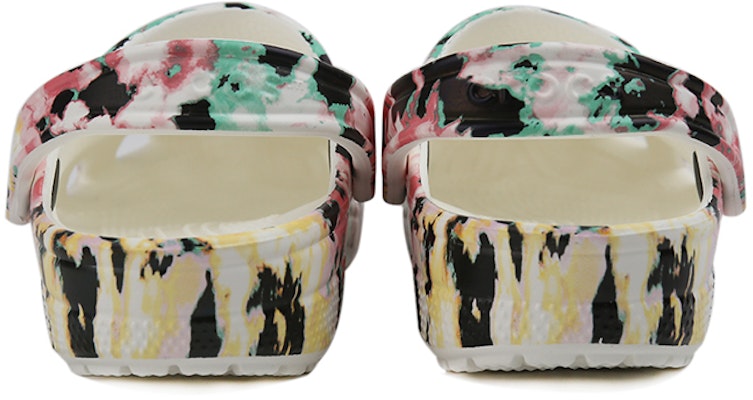 Crocs Classic Pattern Shoe Multi-Color Splicing Unisex 'Black Pink Green' 206479-928 Purchase Crocs Classic Pattern Shoe Multi-Color Splicing Unisex 'Black Pink Green' 206479-928