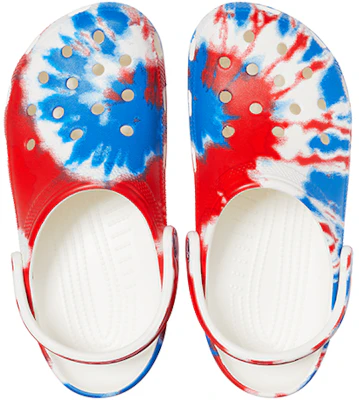 Crocs经典款耐磨防滑运动男女同款白蓝红凉鞋 '白蓝红' 205453-928 Purchase Crocs经典款耐磨防滑运动男女同款白蓝红凉鞋 '白蓝红' 205453-928