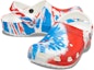 Shop Sandal Crocs Klasik Tahan Lasak Anti Licin Sukan Unisex Putih Biru Merah. 205453-928