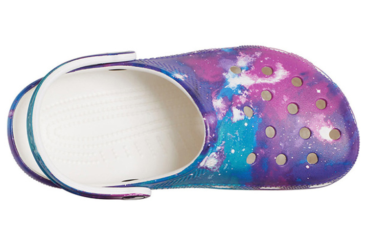 Lookbook Crocs Classic Muster Weiß Lila Sandalen ''Weiß Lila'' 206565-14N