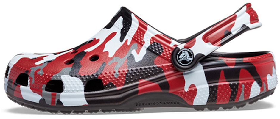 Crocs Classic Printed Camo Clog 'Black Red Camo' 206454-063 Buy Crocs Classic Printed Camo Clog 'Black Red Camo' 206454-063