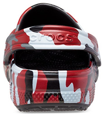 Crocs Classic Printed Camo Clog 'Black Red Camo' 206454-063 Shop Crocs Classic Printed Camo Clog 'Black Red Camo' 206454-063