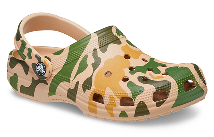 Lookbook Crocs Classic Printed Camo Clog 'Khaki Green' 206454-2Y6