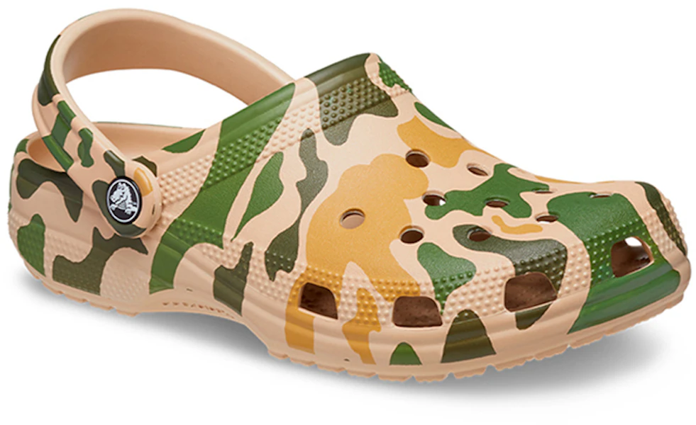 Crocs Classic Printed Camo Clog 'Khaki Green' 206454-2Y6 Lookbook Crocs Classic Printed Camo Clog 'Khaki Green' 206454-2Y6