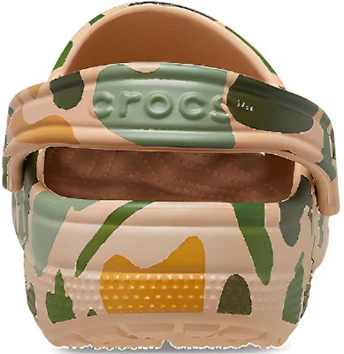 Crocs Classic Printed Camo Clog 'Khaki Green' 206454-2Y6 Purchase Crocs Classic Printed Camo Clog 'Khaki Green' 206454-2Y6