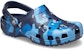 Crocs Classic Camo Cetakan Selipar 'Biru Navy' 206454-4HQ