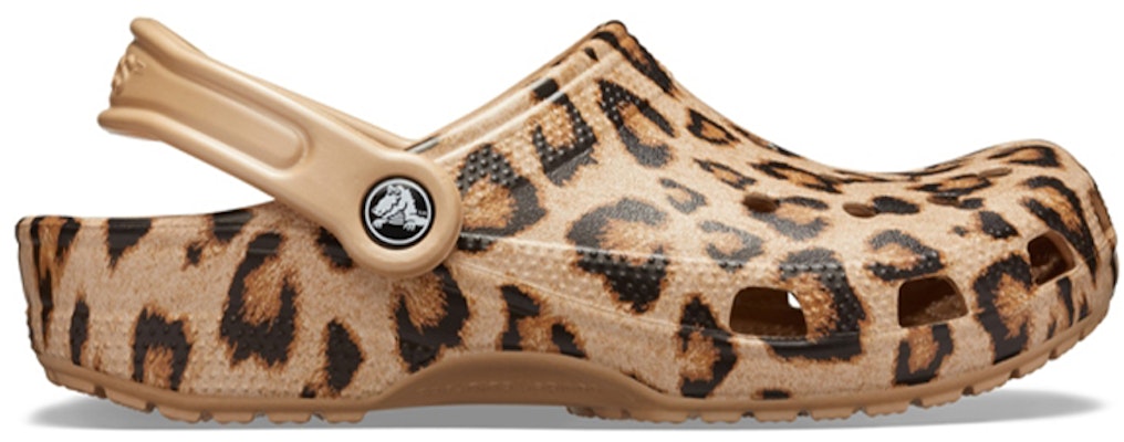 Crocs Classic Printed Clog 'Leopard Emas' 205838-98R Order Crocs Classic Printed Clog 'Leopard Emas' 205838-98R