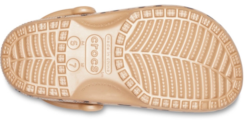 Crocs Classic Printed Clog 'Leopard Emas' 205838-98R Sizing Crocs Classic Printed Clog 'Leopard Emas' 205838-98R