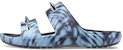 Crocs Klasik Rebel Sanda Sandal 'Biru Hitam' 208338-988