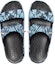 Shop Crocs Klasik Rebel Sanda Sandal 'Biru Hitam' 208338-988