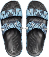 Shop Crocs Classic Rebel Sanda Sandals 'Biru Hitam' 208338-988