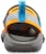 Crocs Classic Sandal 'Kelabu Jingga Biru Colorblock' 205289-0FK