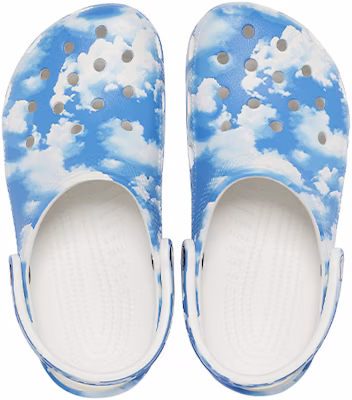 Crocs Classic Sandals Blue White Unisex 'Blue White' 206868-100 Shop Crocs Classic Sandals Blue White Unisex 'Blue White' 206868-100