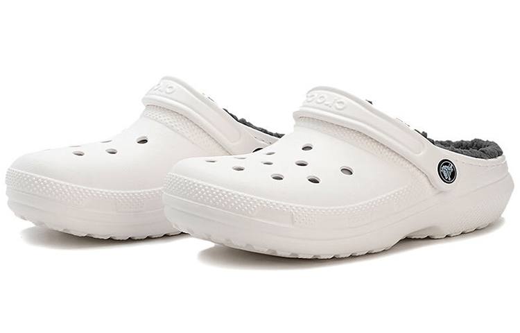 Shop Crocs Classic Shoe Shoe Unisex White 203591-10M