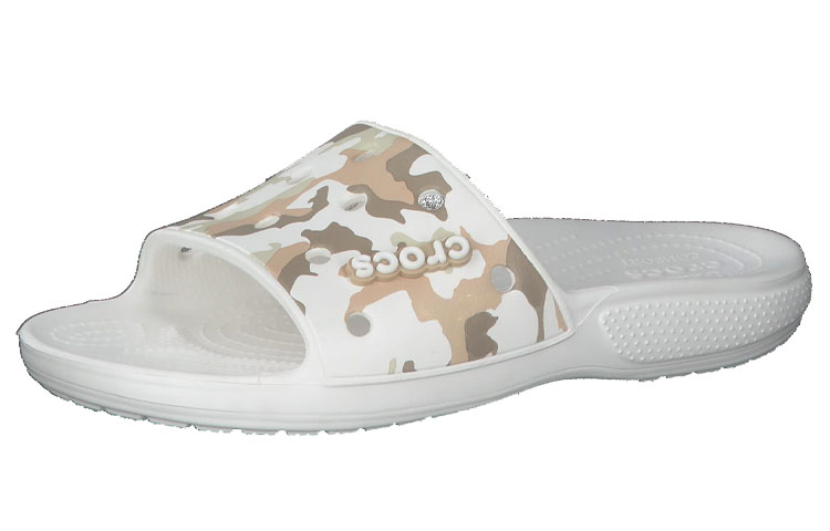 Crocs Classic Shoe White Camouflage Unisex 207280-94S