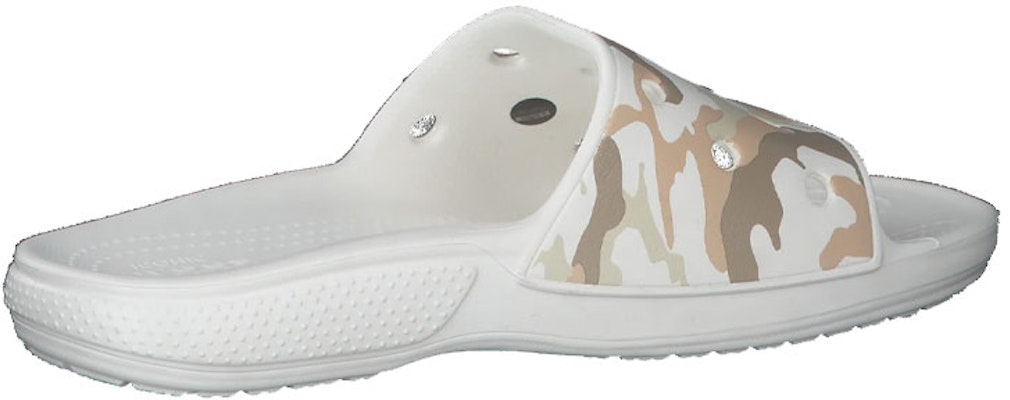Crocs Classic Shoe White Camouflage Unisex 207280-94S Shop Crocs Classic Shoe White Camouflage Unisex 207280-94S