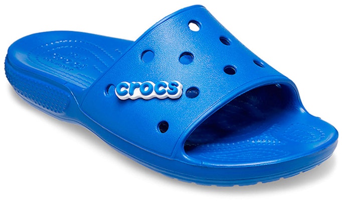 Crocs Classic Slide 'Blue Bolt' 206121-4KZ Order Crocs Classic Slide 'Blue Bolt' 206121-4KZ
