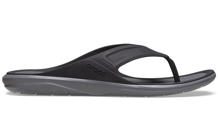 Order Crocs 激浪簡約休閒人字拖鞋 灰色