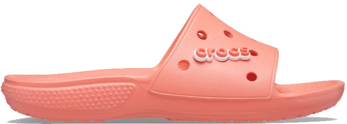 Crocs Classic Slide 'Sunset Red' 206121-6SL Order Crocs Classic Slide 'Sunset Red' 206121-6SL