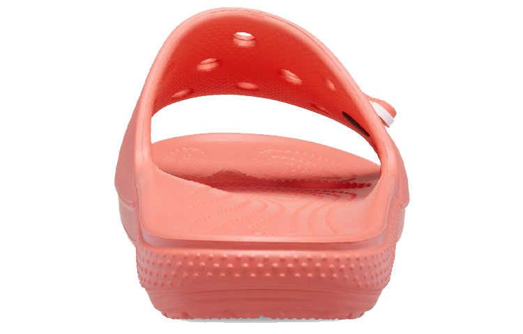 Shop Crocs Classic Slide 'Sunset Red' Merah Terbenam 206121-6SL