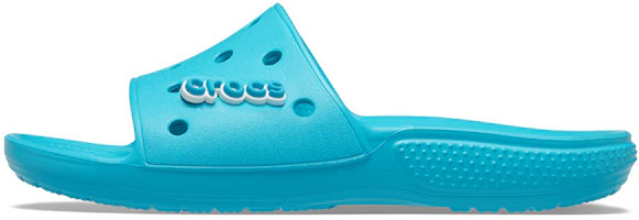 Crocs Classic Slides 'Blue' 206121-4SL Crocs Classic Slides 'Blue' 206121-4SL