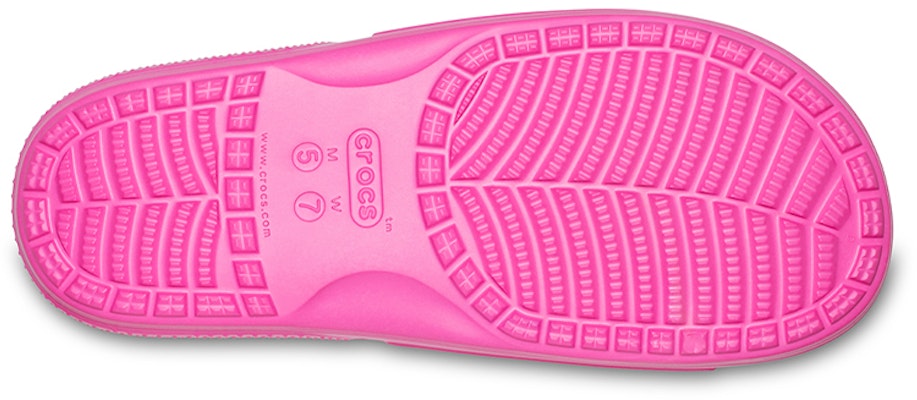 Crocs Classic Slides 'Electric Pink' (Merah Muda Elektrik) 206121-6QQ Details for Crocs Classic Slides 'Electric Pink' (Merah Muda Elektrik) 206121-6QQ