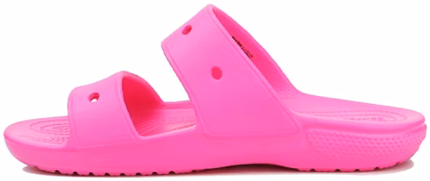 Crocs Classic Slides 'Pink Comfort Casual' 206761-6QQ Crocs Classic Slides 'Pink Comfort Casual' 206761-6QQ