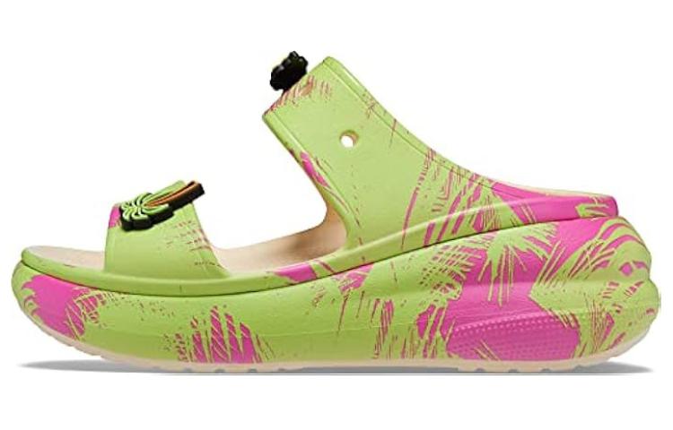 Crocs Classic Slip-On 'Pink Green' 208490-1FR