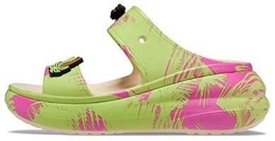 Crocs Classic Slip-On 'Pink Green' 208490-1FR Crocs Classic Slip-On 'Pink Green' 208490-1FR