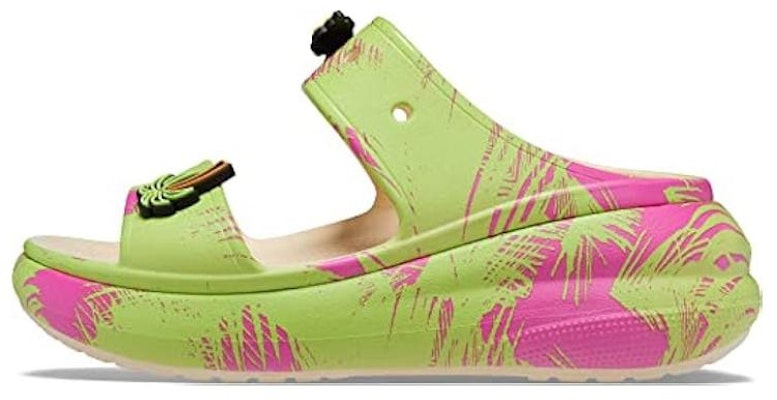 Crocs Classic Slip-On 'Pink Green' 208490-1FR Buy Crocs Classic Slip-On 'Pink Green' 208490-1FR