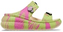 Order Crocs Klasik Slip-On 'Pink Hijau' 208490-1FR