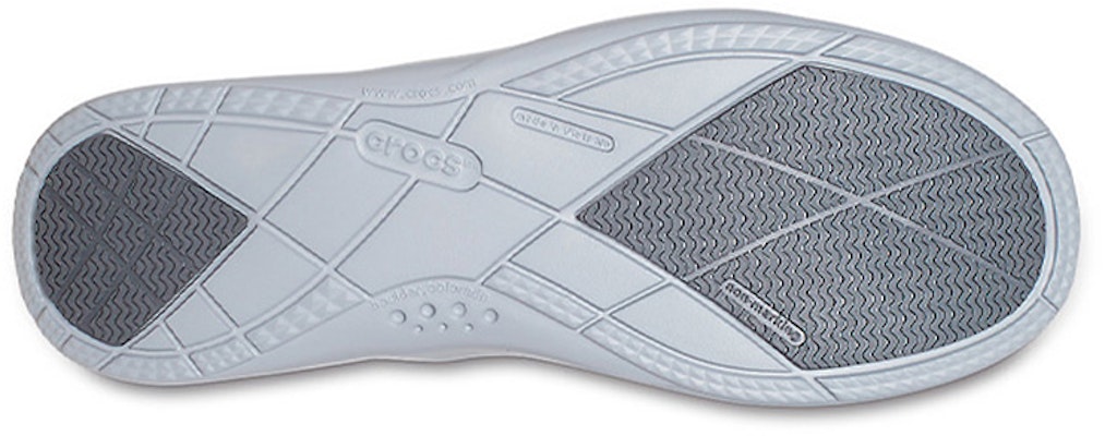 Crocs卡駱馳 一脚蹬 低幫 運動休閒鞋 男款 淺灰色 Details for Crocs卡駱馳 一脚蹬 低幫 運動休閒鞋 男款 淺灰色