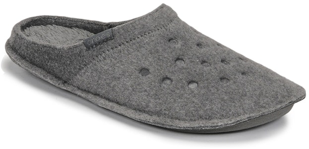 Crocs Classic Slipper Kasual Tebal Hangat Unisex Kelabu 203600-00Q Shop Crocs Classic Slipper Kasual Tebal Hangat Unisex Kelabu 203600-00Q