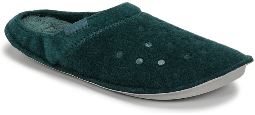 Crocs 卡駱馳 Classic Slipper 經典休閒棉拖鞋 男女同款 綠 Shop Crocs 卡駱馳 Classic Slipper 經典休閒棉拖鞋 男女同款 綠