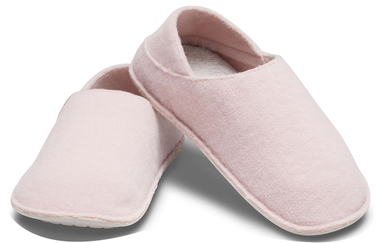 Shop Crocs Classic Slipper Soft Sole Unisex Pink Slippers 205837-6SH