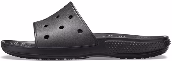 Crocs Classic Slippers Black Unisex 206121-001 Crocs Classic Slippers Black Unisex 206121-001