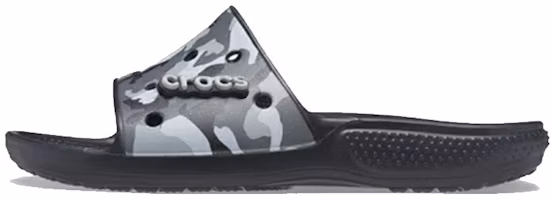 Crocs Classic Slippers Camouflage Black Unisex 207280-001 Crocs Classic Slippers Camouflage Black Unisex 207280-001