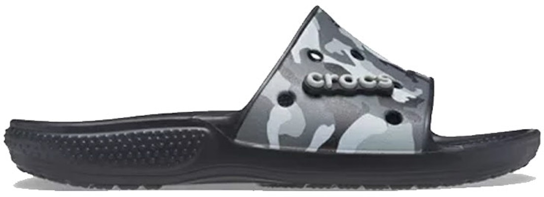 Crocs Classic Slippers Camouflage Black Unisex 207280-001 Order Crocs Classic Slippers Camouflage Black Unisex 207280-001